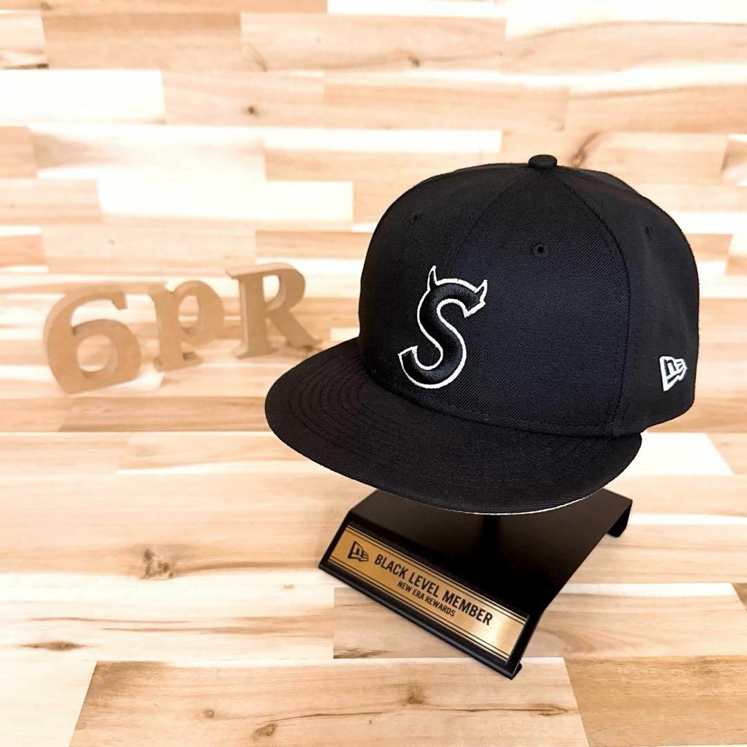 supreme Sロゴ キャップ black New Era Supreme Sロゴ 59FIFTY
