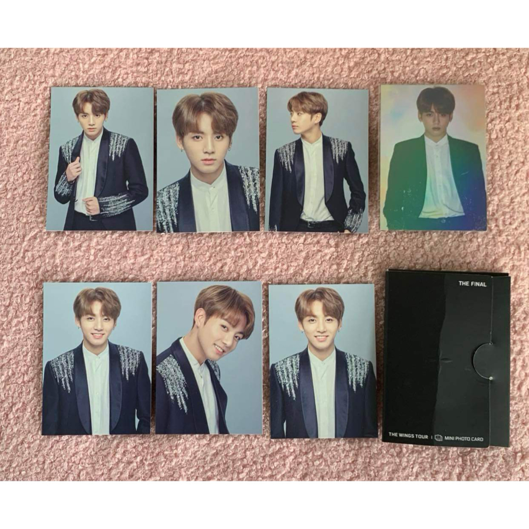 bts WINGS Final ホログラムトレカミニフォトJUNGKOOK