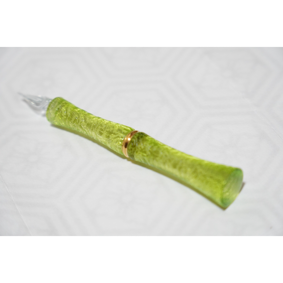 Glass Studio TooS TAKETORI スリム 百華 若草色 【公式通販】