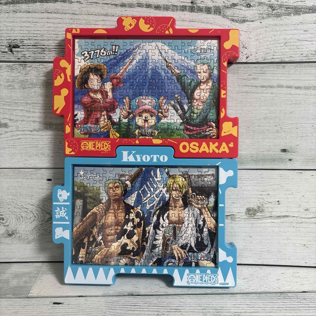 ONE PIECE ジグゾーパズル 2セット ワンピース ジグソーパズル1000