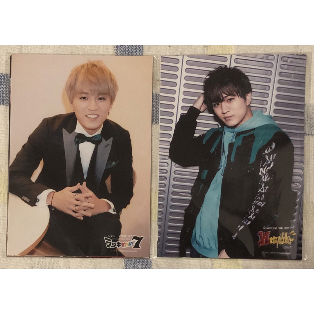 神山智洋 ジャニーズWEST WEST. 公式写真 ① ソロ 個人のみ 神山智洋