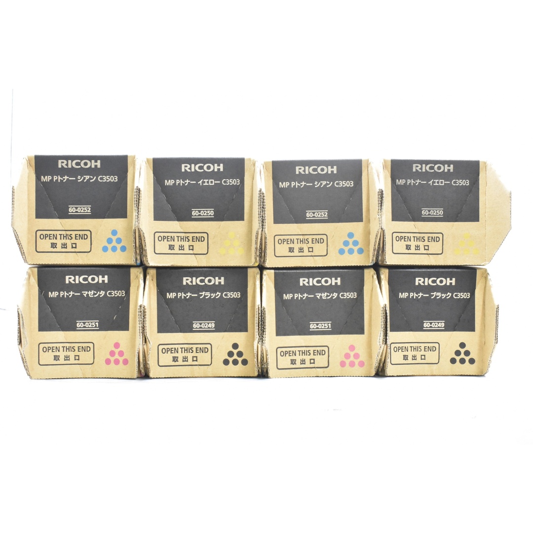 リコー MP Pトナー C3503 4本セット リコー（RICOH）imagio MP C3503 4