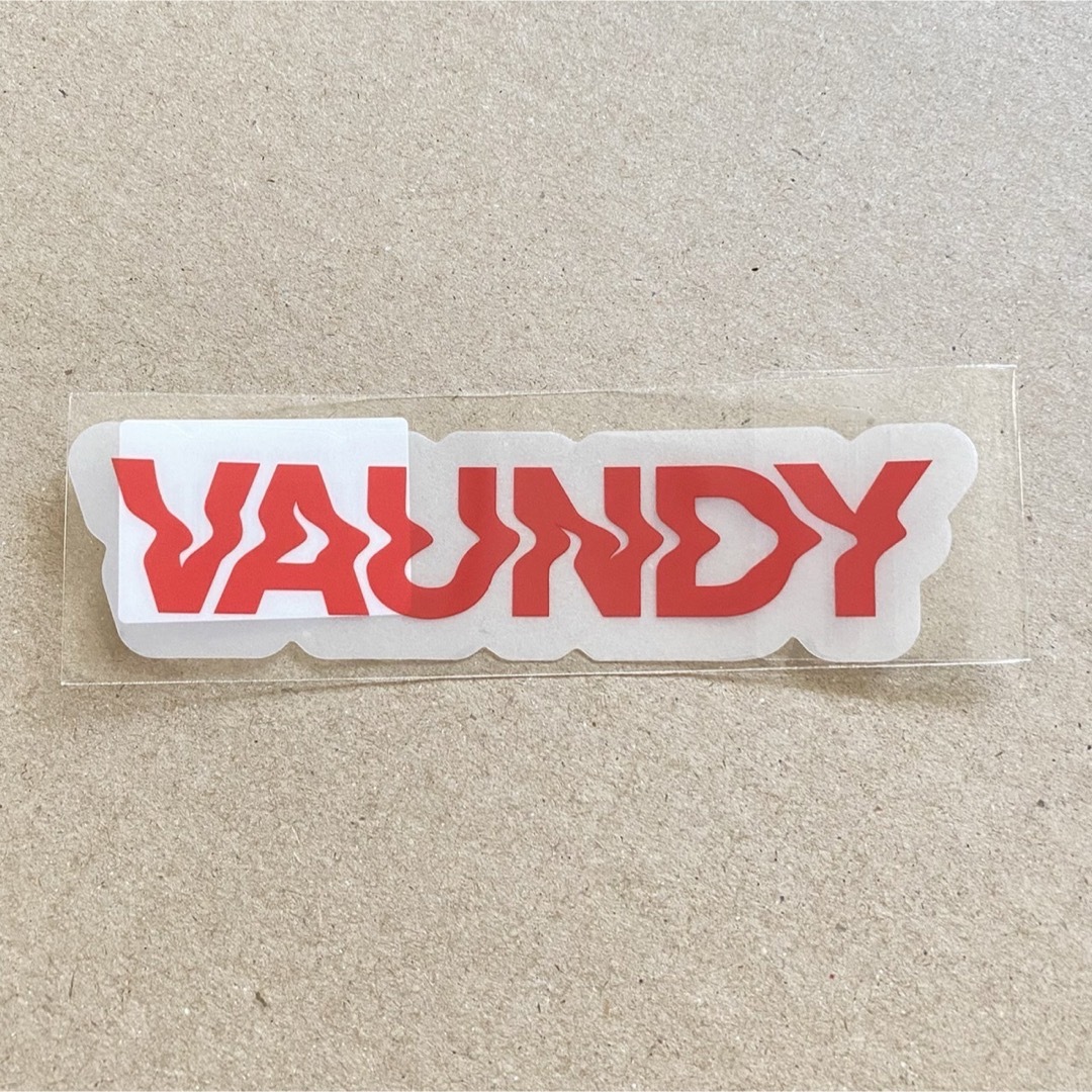 Vaundy ステッカー クリア レッドの通販 by えりか's shop｜ラクマ
