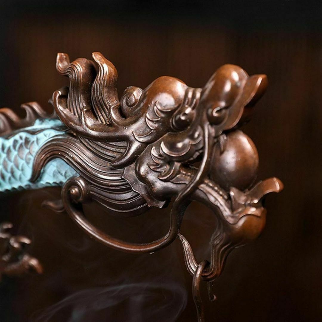 銅器 碧水獣香薫炉 香道具 書房 茶台客間 鎮宅辟邪 開運風水 招財 置物