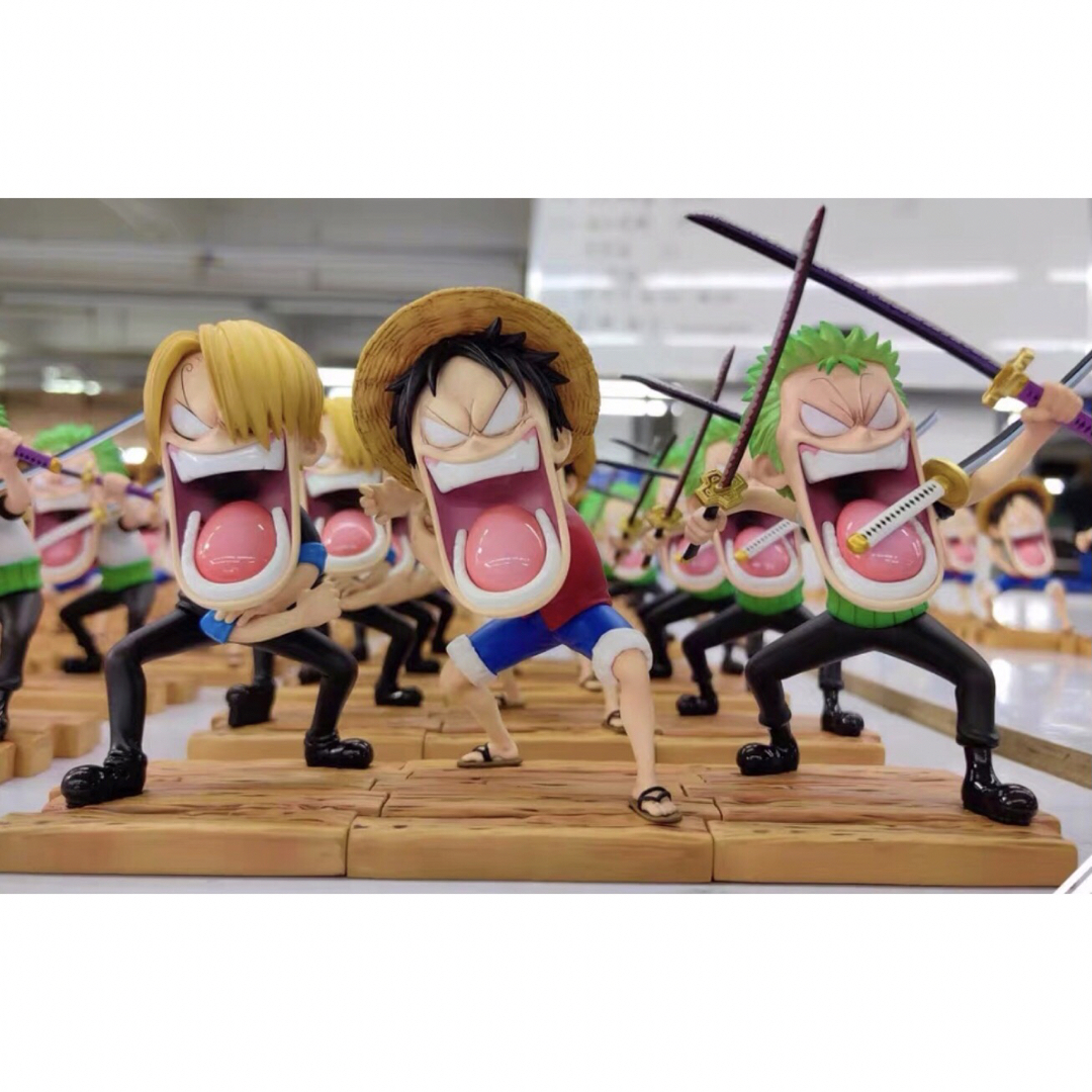 ワンピースフィギュア ロジャー海賊団 タロウ ドリンゴ 2体セット yz