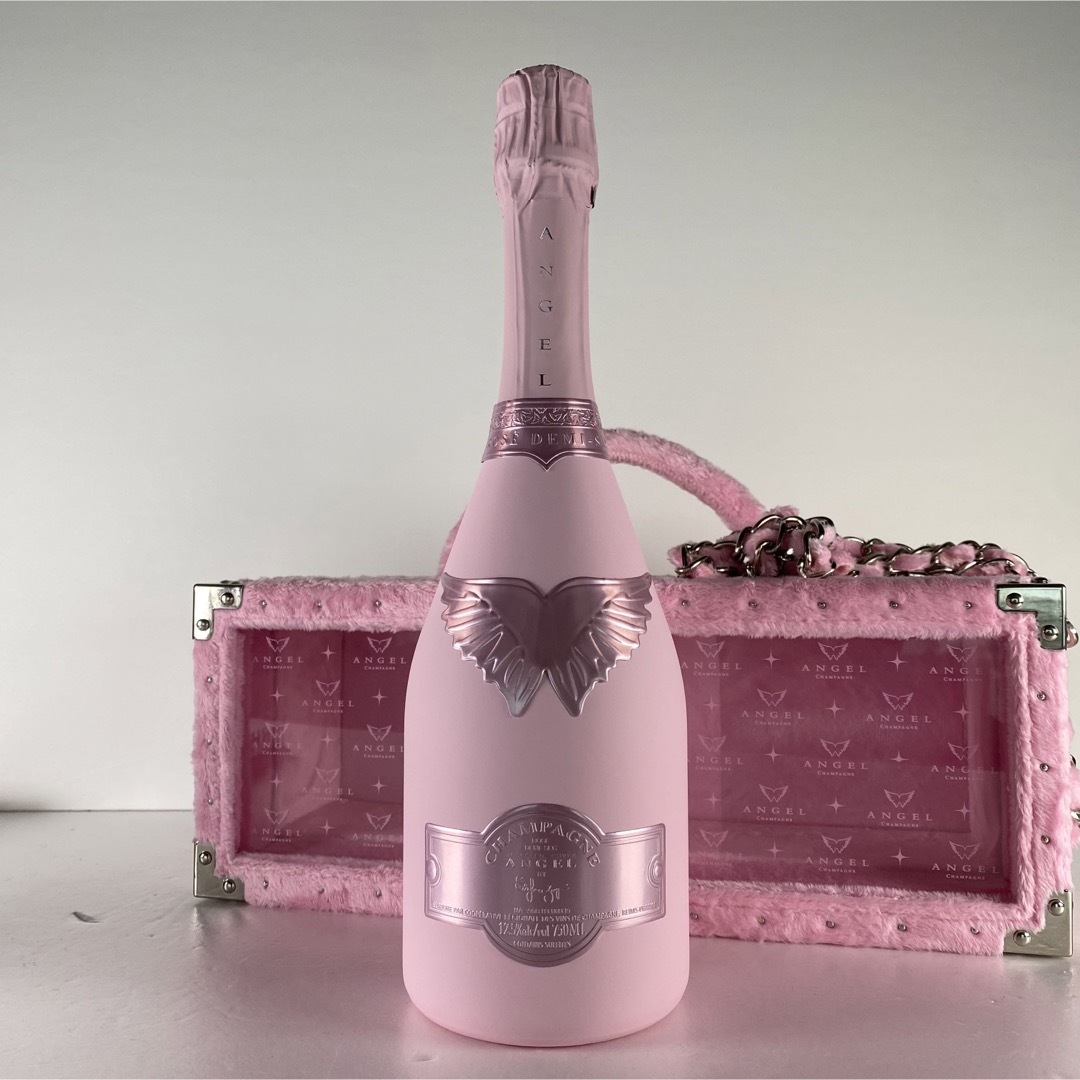 エンジェル シャンパン ドゥミセック ロゼ ピンク