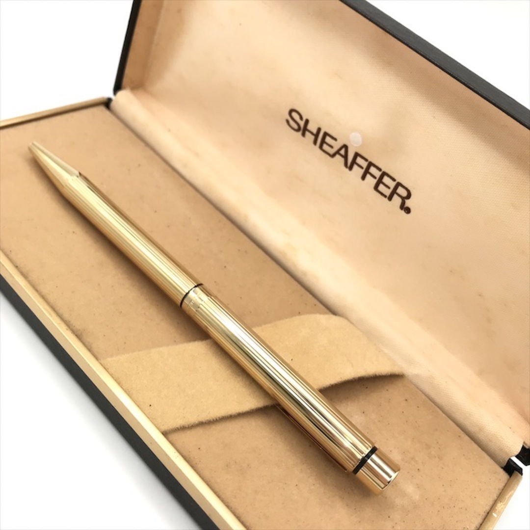 SHEAFFER - 美品 SHEAFFER シェーファー ボールペン ゴールド ケース