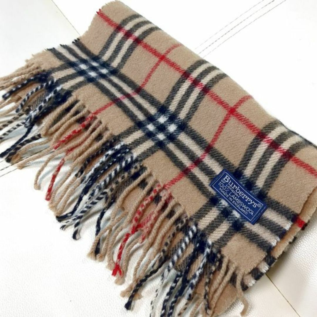 YUU'shop バーバリー ノバチェック マフラー ストール ラムウール YUU