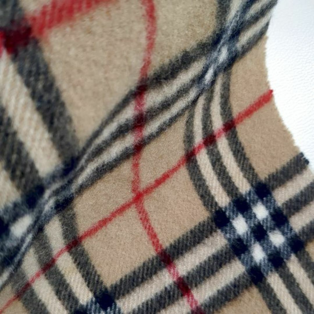 BURBERRY - バーバリーズ ラムウール ショートマフラー 長さ133cm位