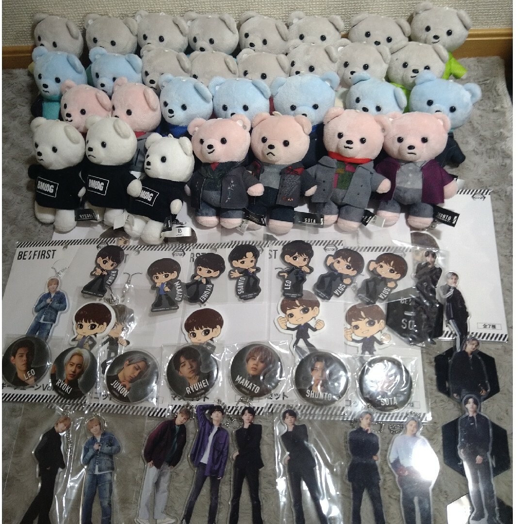 BE:FIRST・ビーファースト シュント ぬいぐるみ 5点セット BE:FIRST