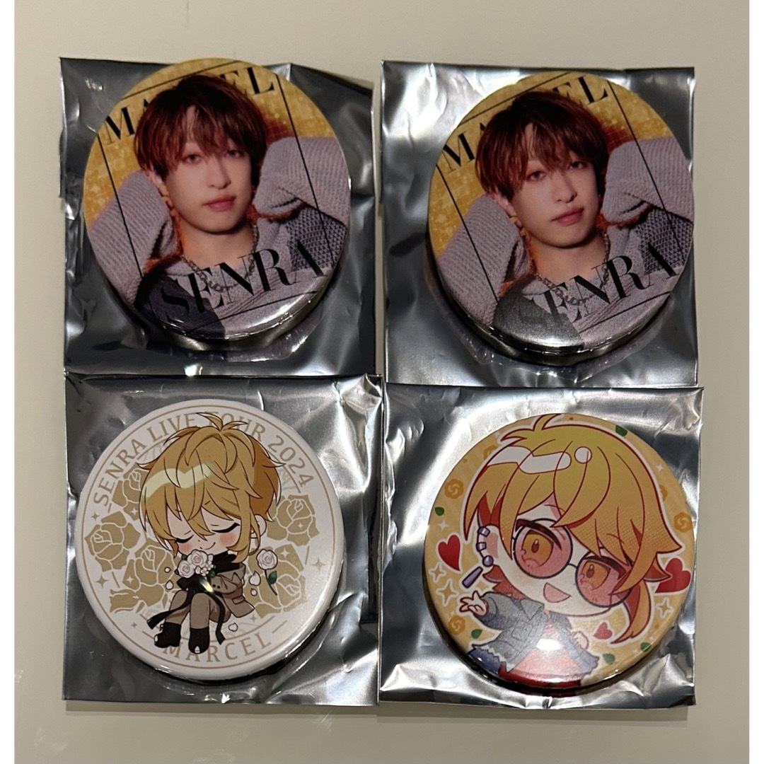 浦島坂田船 センラ ワンマン MARCEL 実写 タバコ 缶バッジ 浦島坂田船