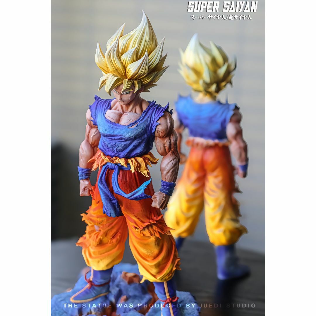 ドラゴンボール 孫悟空 初超サイヤ人登場1/4 ガレージキット