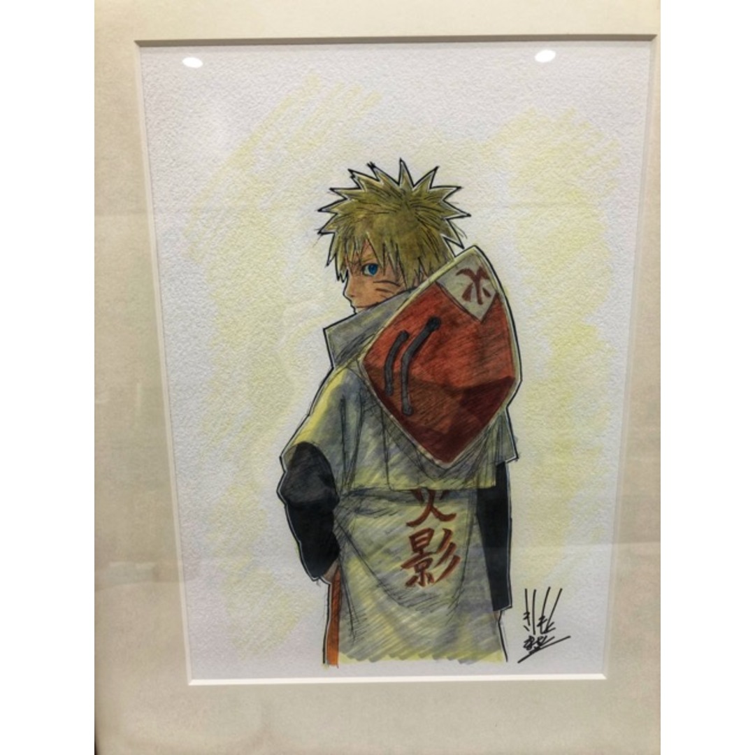 ○ナルト 複製原画 キービジュアル忍ver NARUTO展 疾風伝○