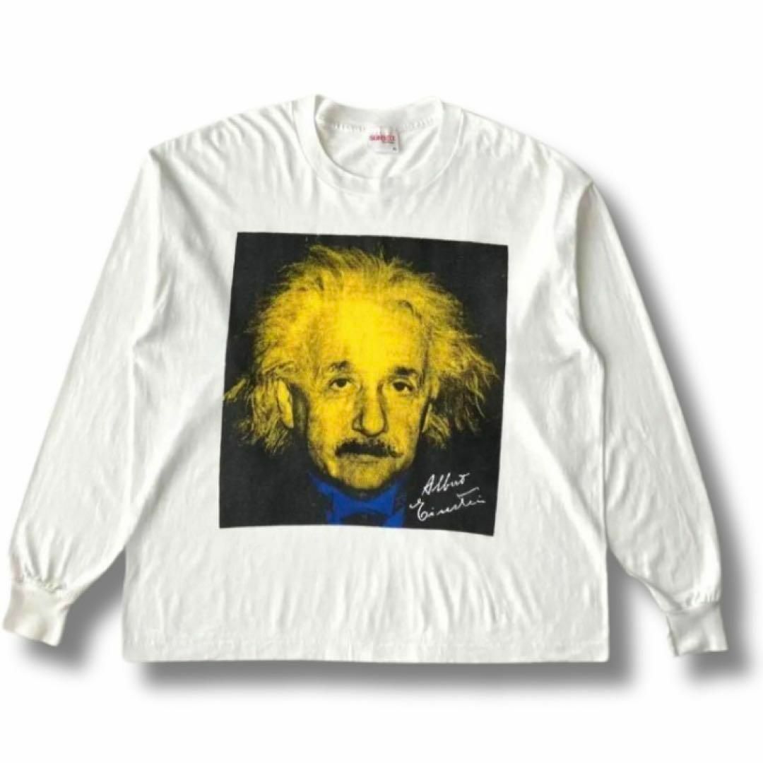 アインシュタイン Tシャツ 80s 90s ムービーT アートT ヴィンテージT