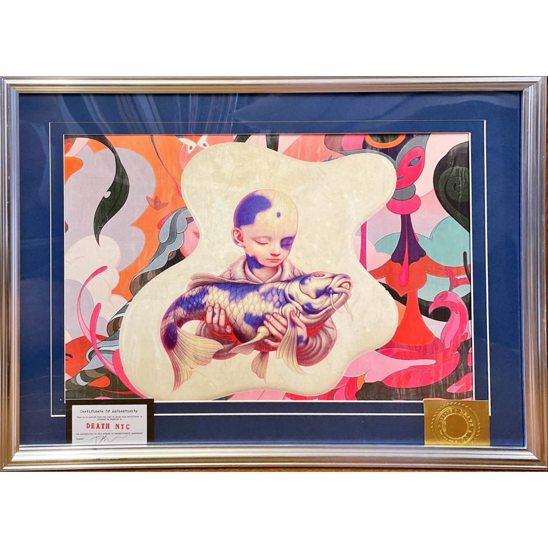 額込 世界限定100枚DEATH NYC アートポスター 現代アート 36 DEATH NYC