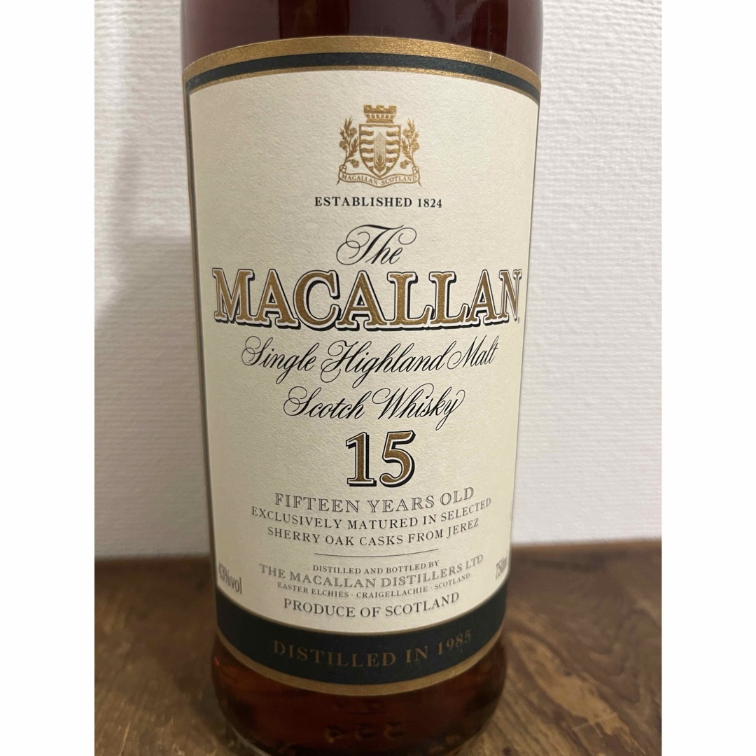 マッカラン - 値下げ The MACALLAN ザ・マッカラン 旧ボトル 15年 1985