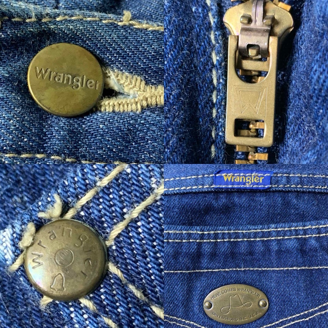 超希少非売品70sヴィンテージ！米国購入品！ラングラー 特大デニム