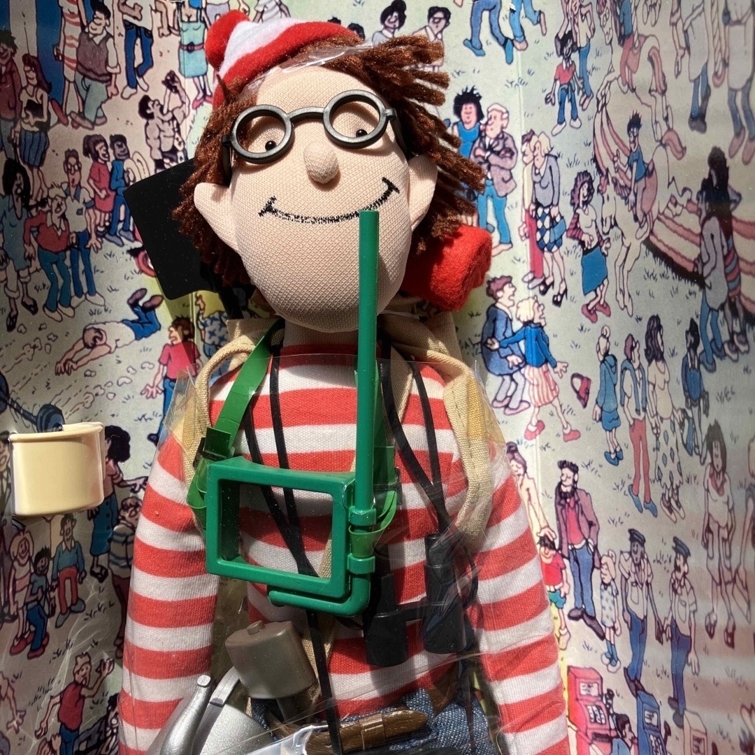 ウォーリーをさがせ！ 1991年製50センチぬいぐるみ