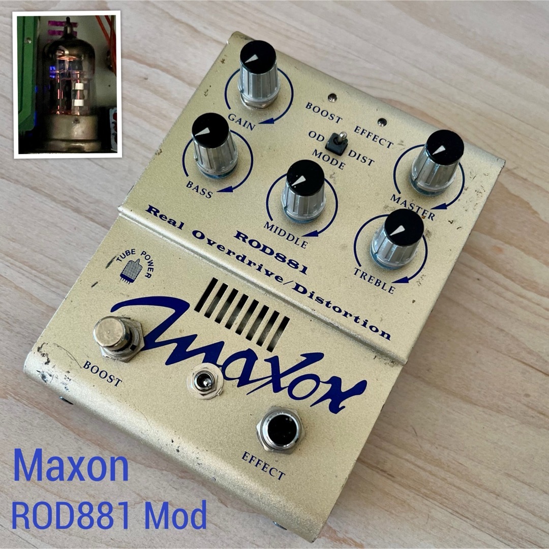 真空管】Maxon ROD881 Mod 真空管】Maxon ROD881 Mod