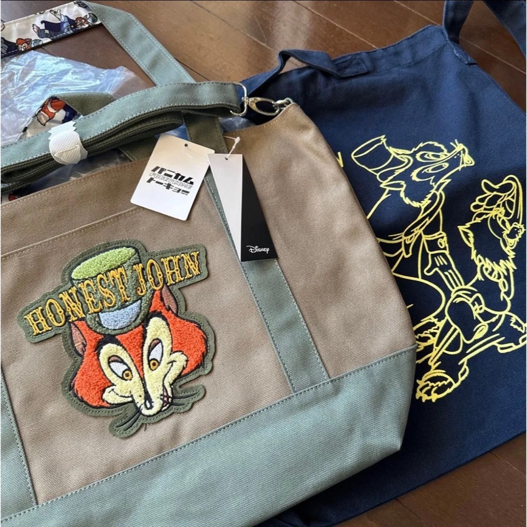 ディズニー ファウルフェロー ダイカット トート バッグ パニカム