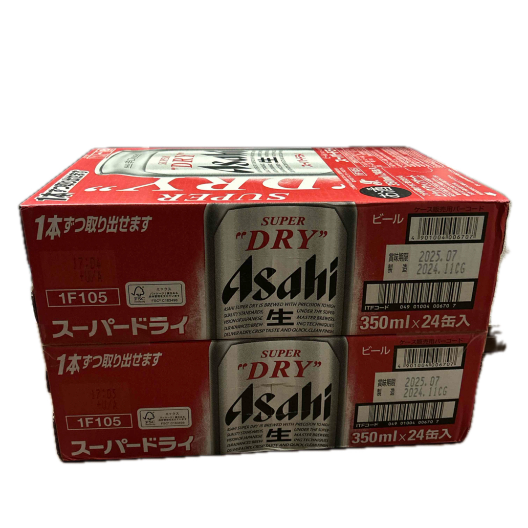 アサヒスーパードライ350ml 24本✖️2ケース 【公式通販】
