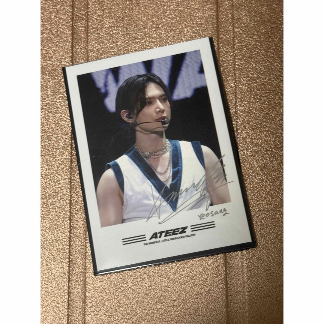 ATEEZ ユノサイン入りポラロイド ATEEZ - YUNHO SIGNED POLAROID