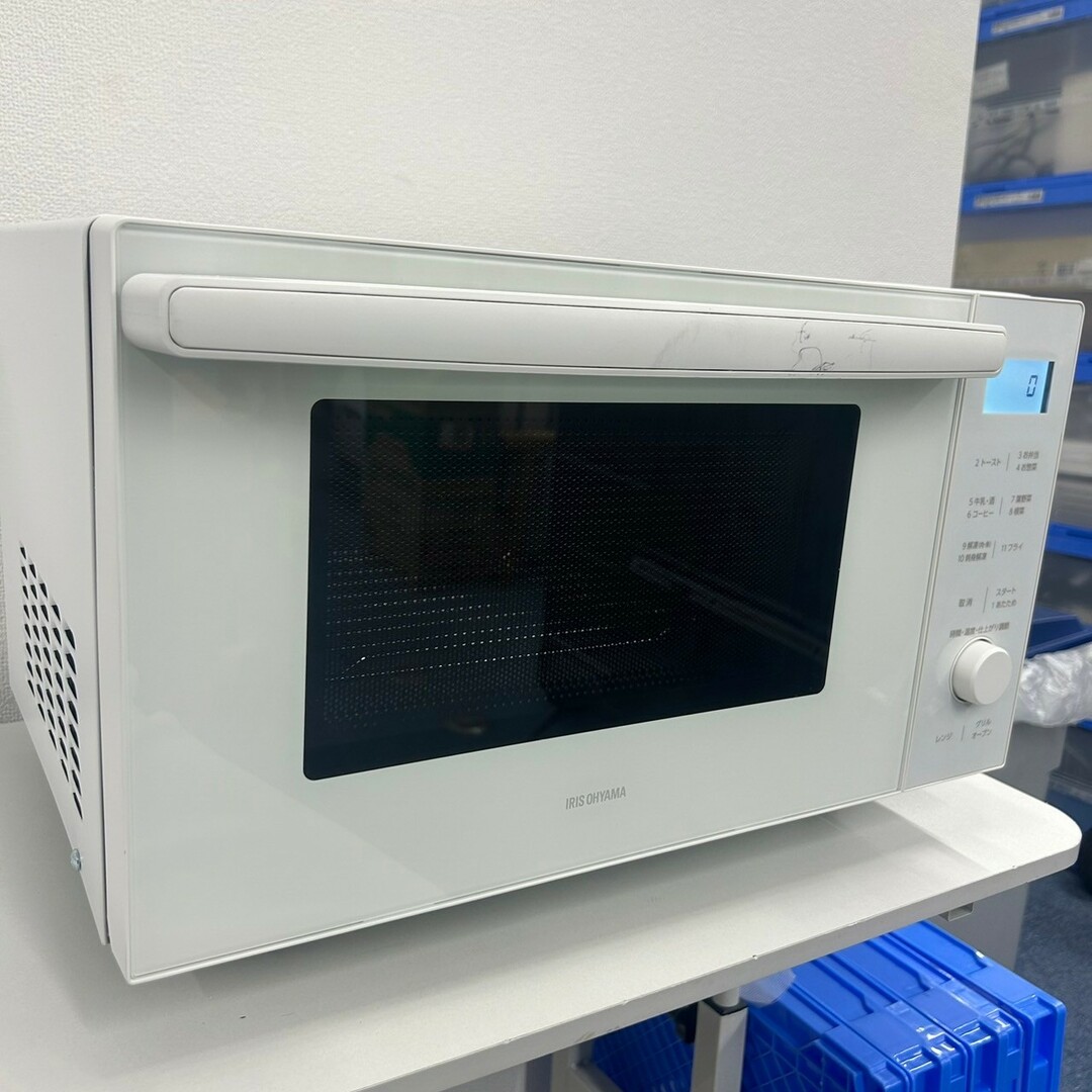 2023年製アイリスオーヤマ 電子レンジ MO-F1809-HA オーブンレンジ MO