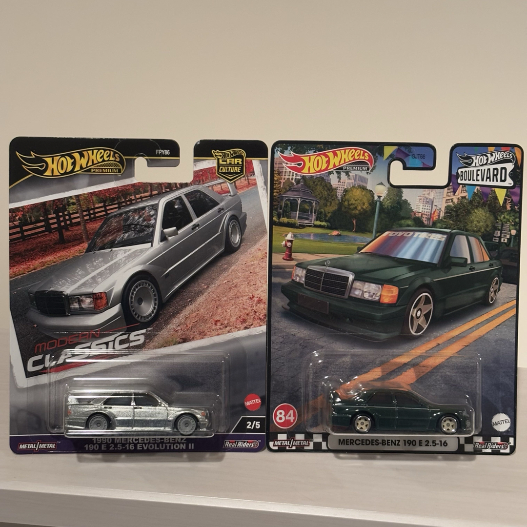 40台セット！ホットウィール ブールバード メルセデス ベンツ 190E