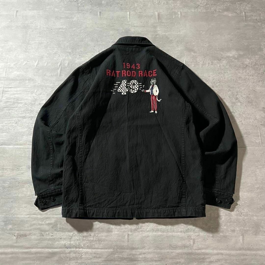 STORM BECKER ブルゾンパーカー刺繍