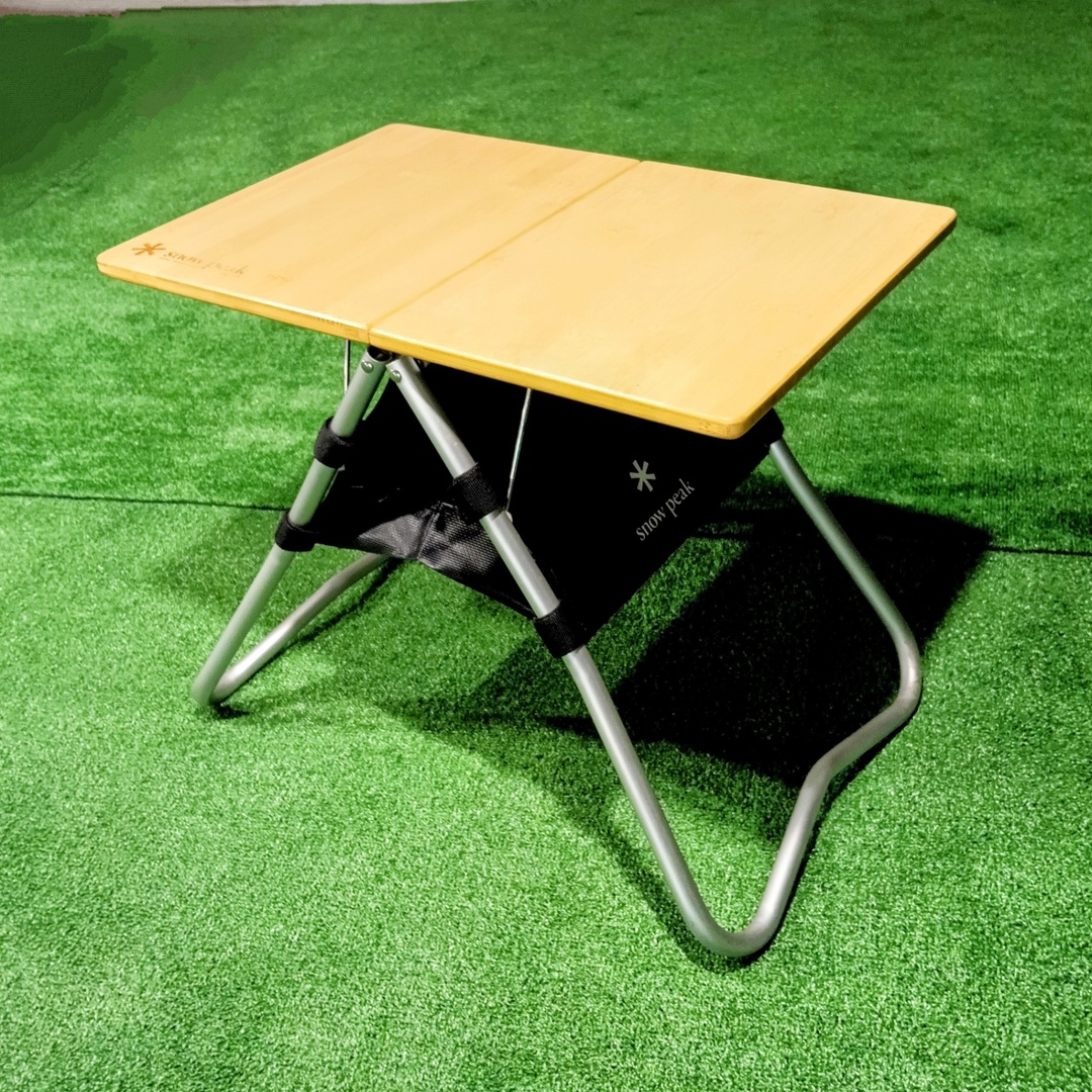 スノーピーク Myテーブル竹 スノーピークマイテーブル竹は、痒い所に手