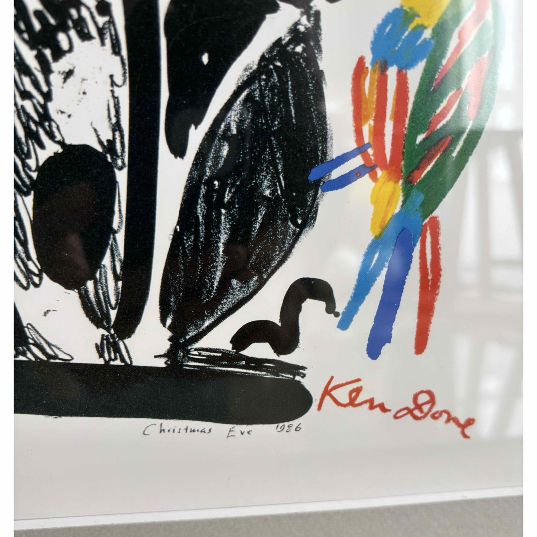 Ken Done 1986年 絵画 フレーム付き 希少 ケンドーン アーティスト