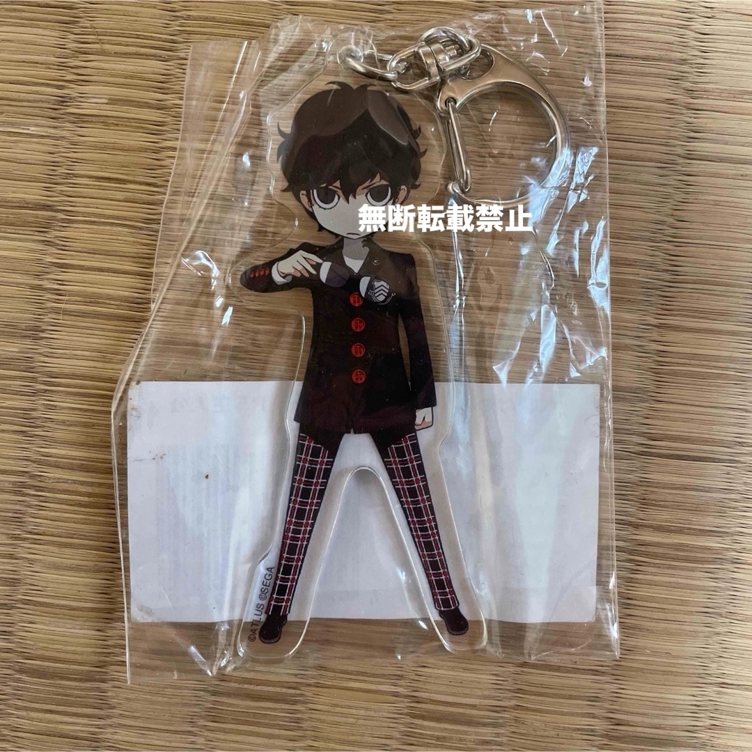 ペルソナQ2 PQ2 P5主人公 雨宮蓮アクリルキーホルダー 主人公 アクリル
