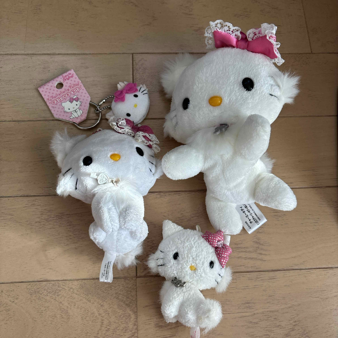 レア チャーミーキティ ぬいぐるみストラップ～ジャパニーズデザイン
