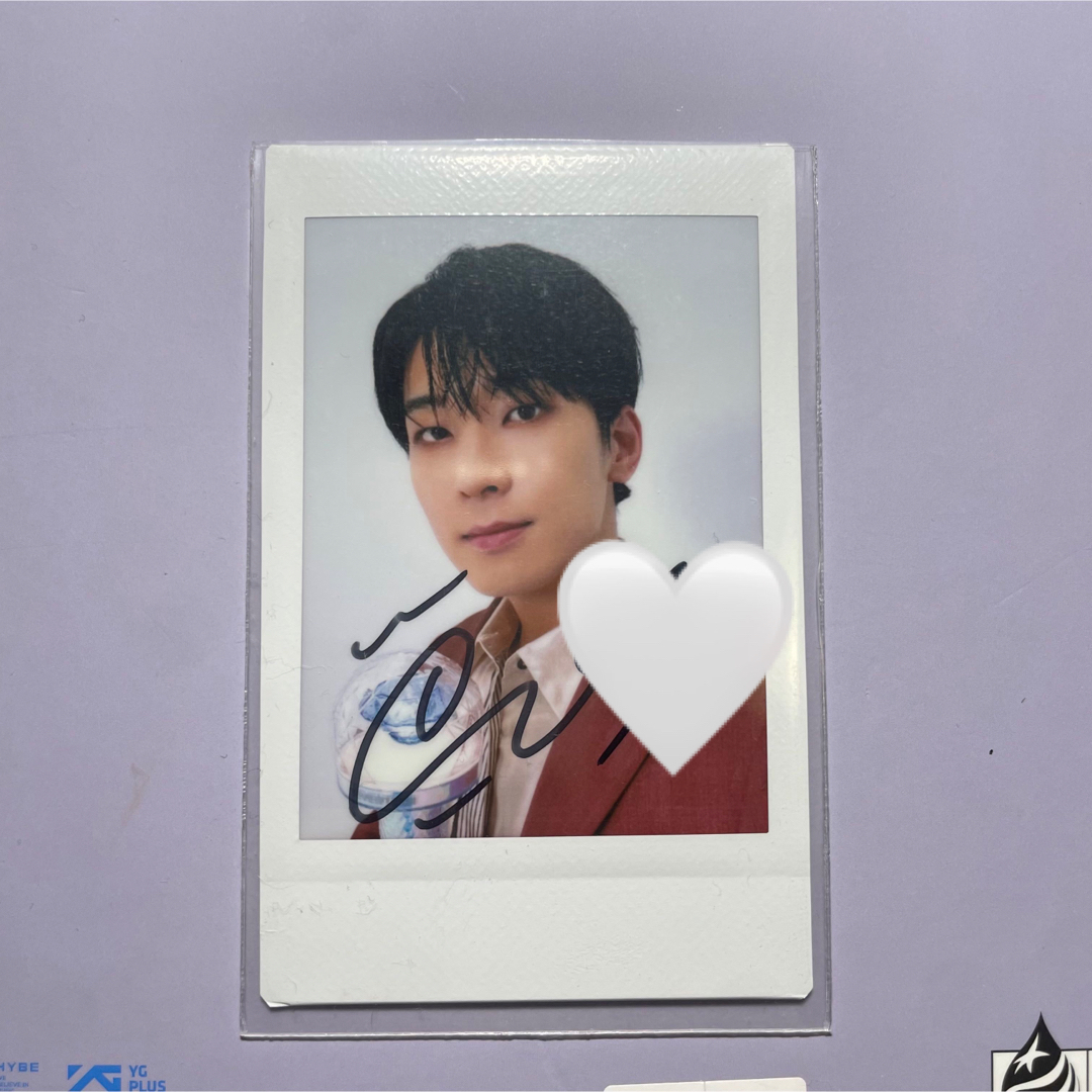 SEVENTEEN HANABI ミンギュ サイン入りチェキ SEVENTEEN HANABI