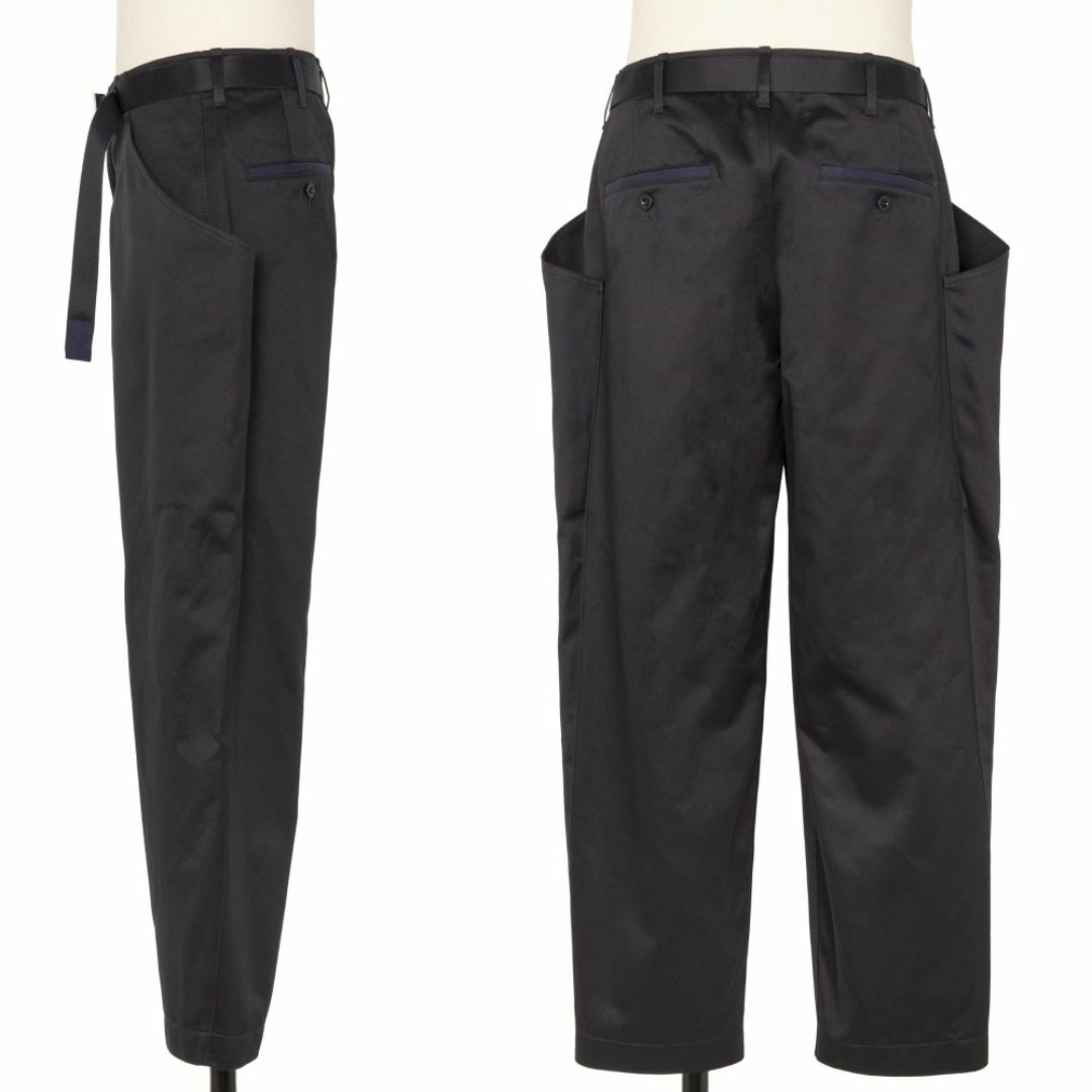 sacai - 1 ネイビー SACAI 25SS Cotton Chino Pants サカイの通販 by