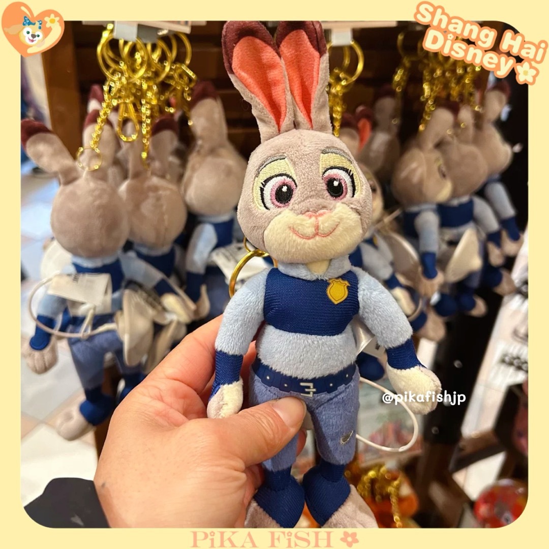上海ディズニー 小さい旅人 ズートピアジュディぬいぐるみ 上海