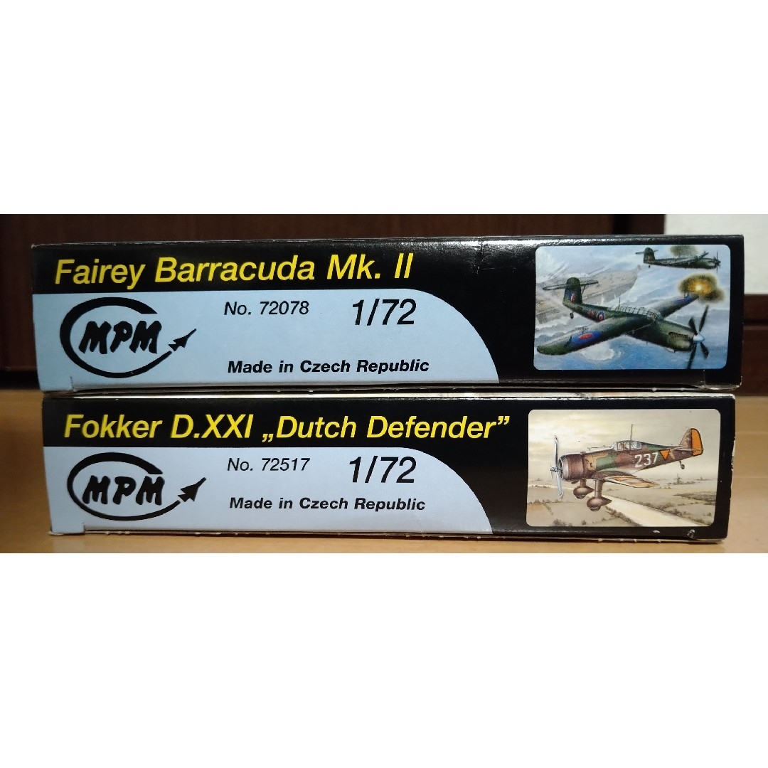1/72 MPM フェアリー バラクーダ ＆ フォッカー D.21の通販 by 売り坊
