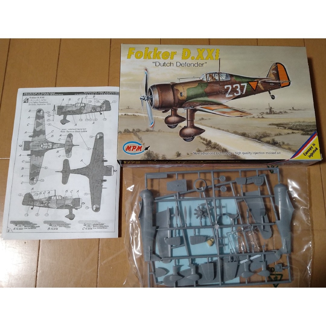 1/72 MPM フェアリー バラクーダ ＆ フォッカー D.21の通販 by 売り坊