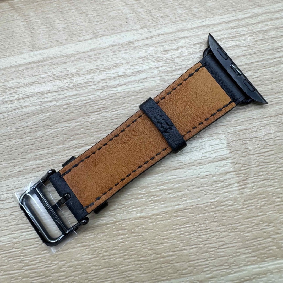 2198 Apple Watch エルメス ブラック ドゥブルトゥール 二重 Apple