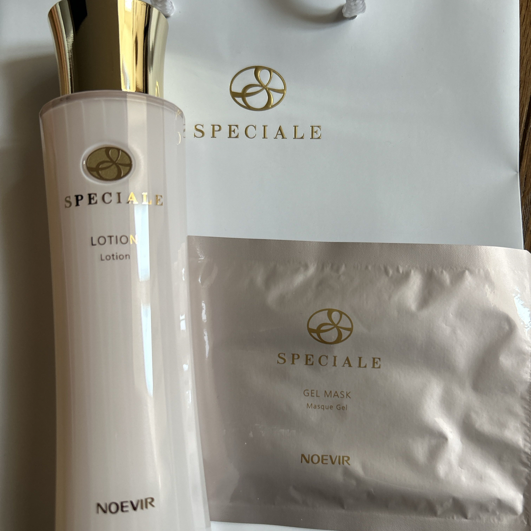 ノエビア スペチアーレ ローション ゲルマスクの通販 by ごまちん's