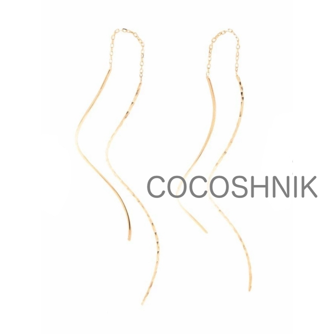COCOSHNIK 2024 ココシュニック K10ミラーカット チェーンピアス