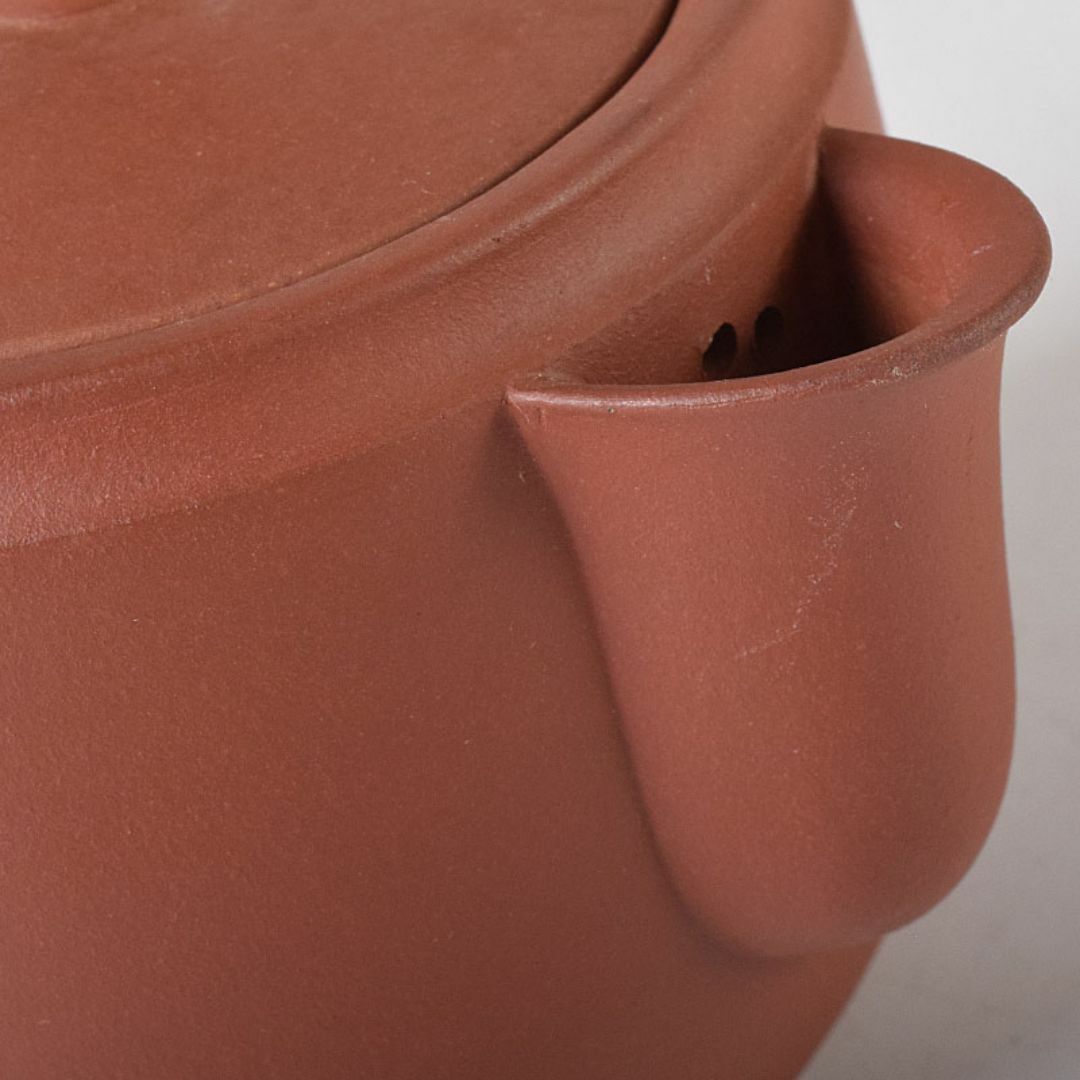 中国 紫砂 朱泥 漢詩人物文 宝瓶 急須 茶壷 C R9477 紫砂 中国