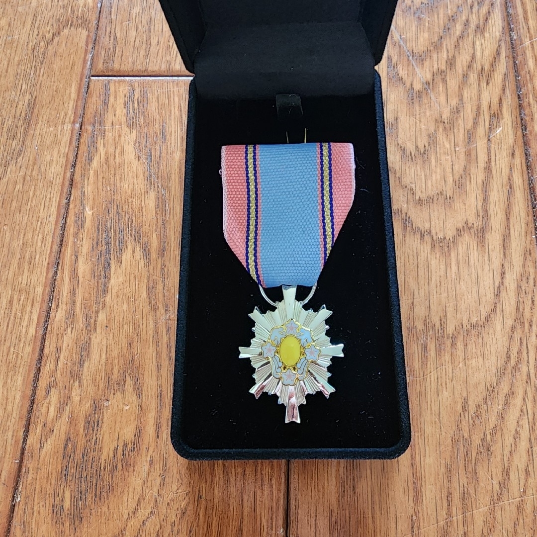 自衛隊 第四級防衛功労賞 賞詞 第4級防衛功労章 11号 職務