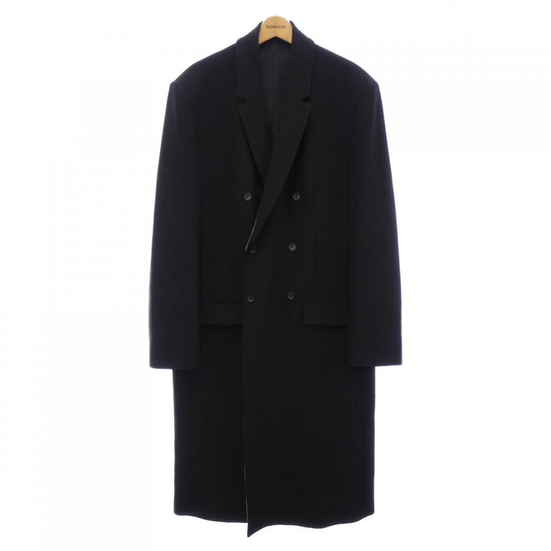 DIESEL WALLEROY スタッズウールチェスターコート 36 黒 美品 DIESEL