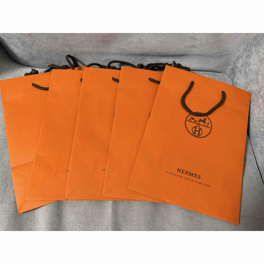 HERMES - 値下げ！未使用 HERMES エルメス ショッパー 紙袋 5枚の通販