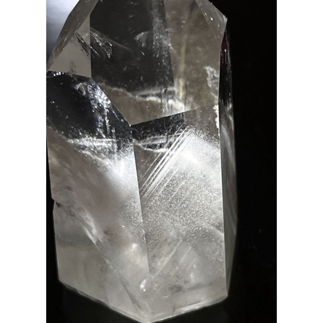 龍脈水晶 ホワイトファントム クリスタル 水晶 原石 ポリッシュ ポイント