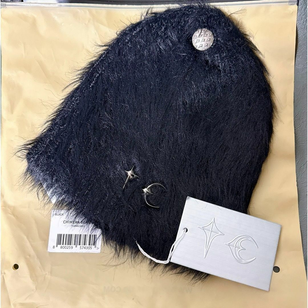 サグクラブ Nubian にて購入。ファー素材 黒 ニット帽 装 サグクラブ