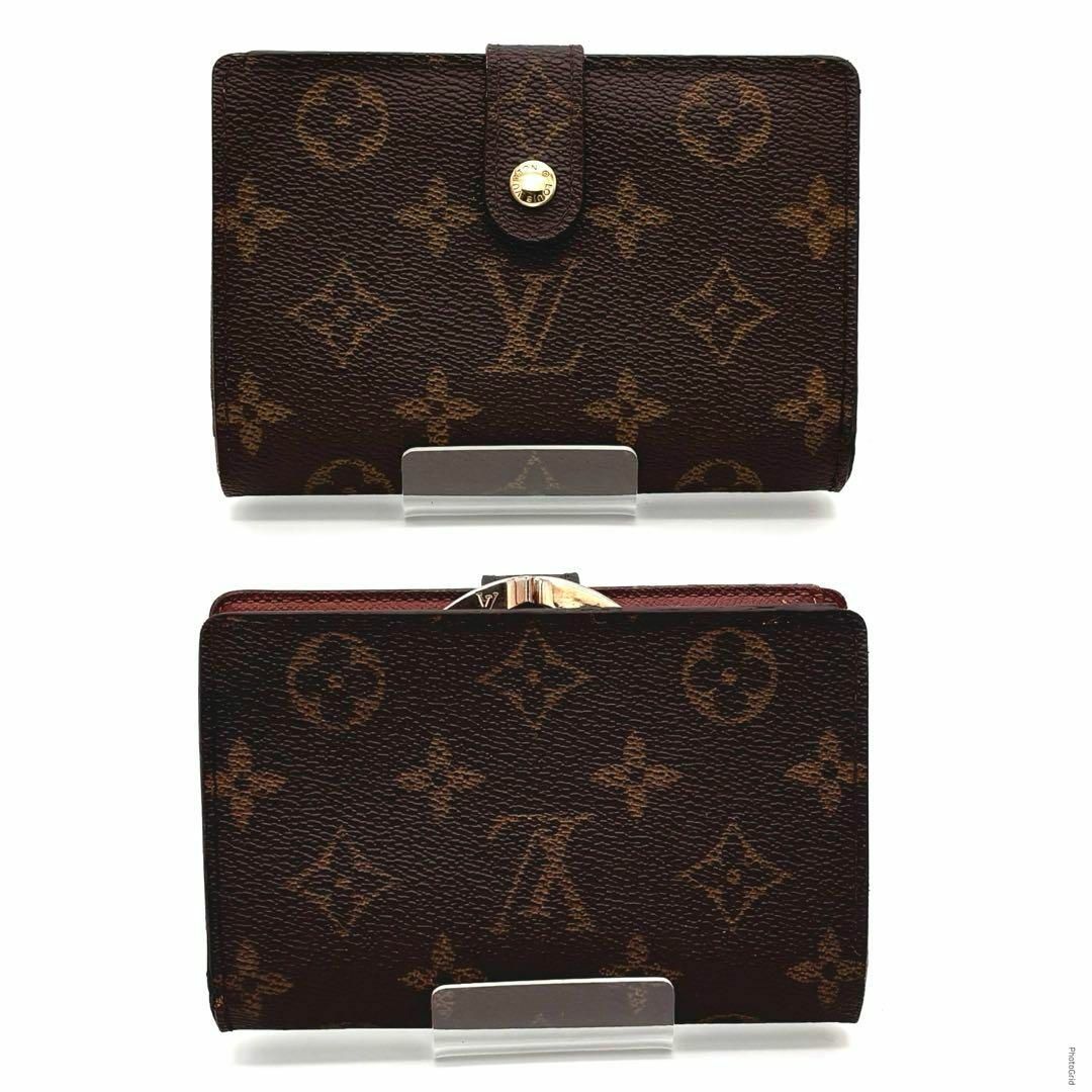 ルイヴィトン ポルトモネ ビエ ヴィエノワ がま口 モノグラム 折り財布