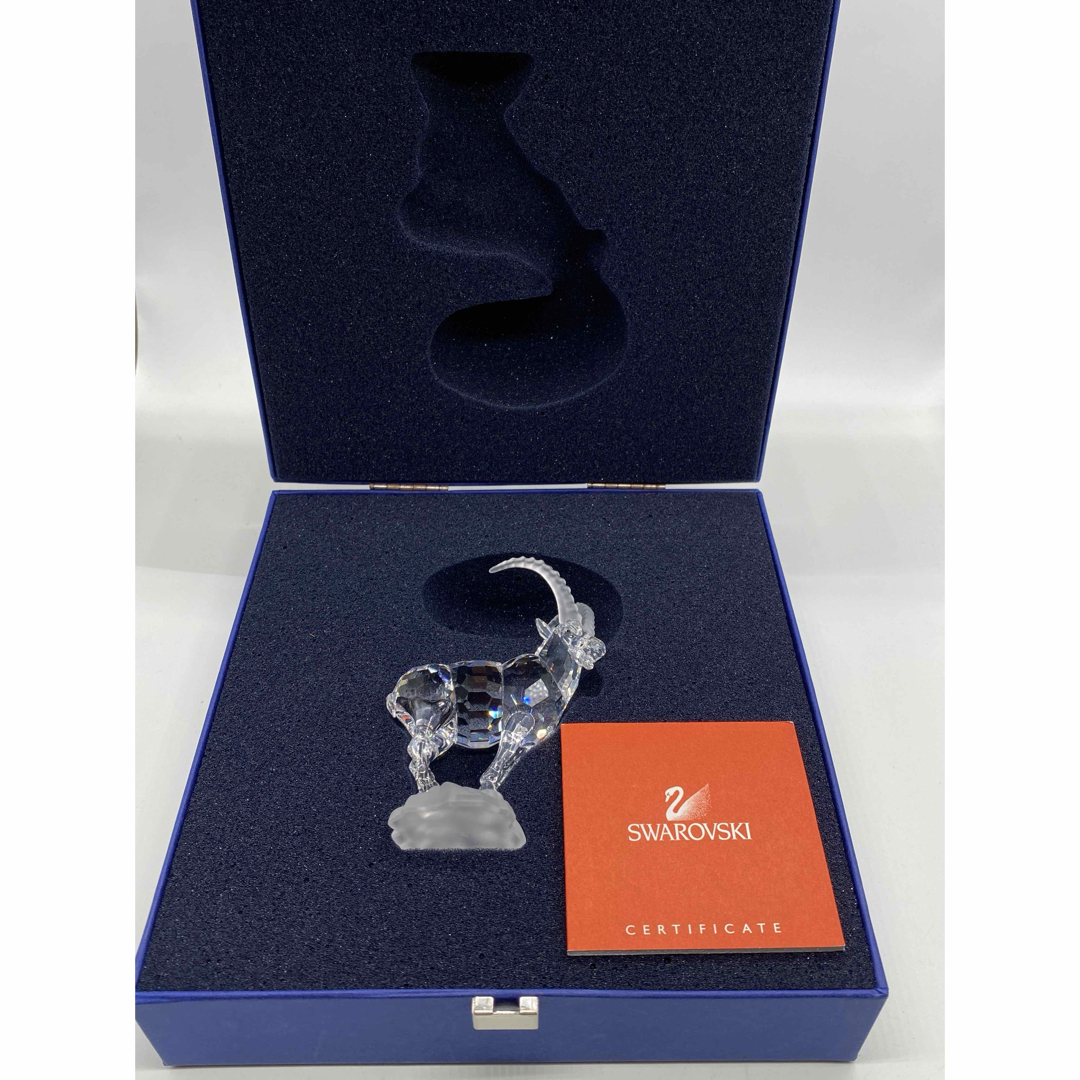 廃盤品！スワロフスキー ☆スワロフスキー 置物 山ヤギ ⑦ フィギュ