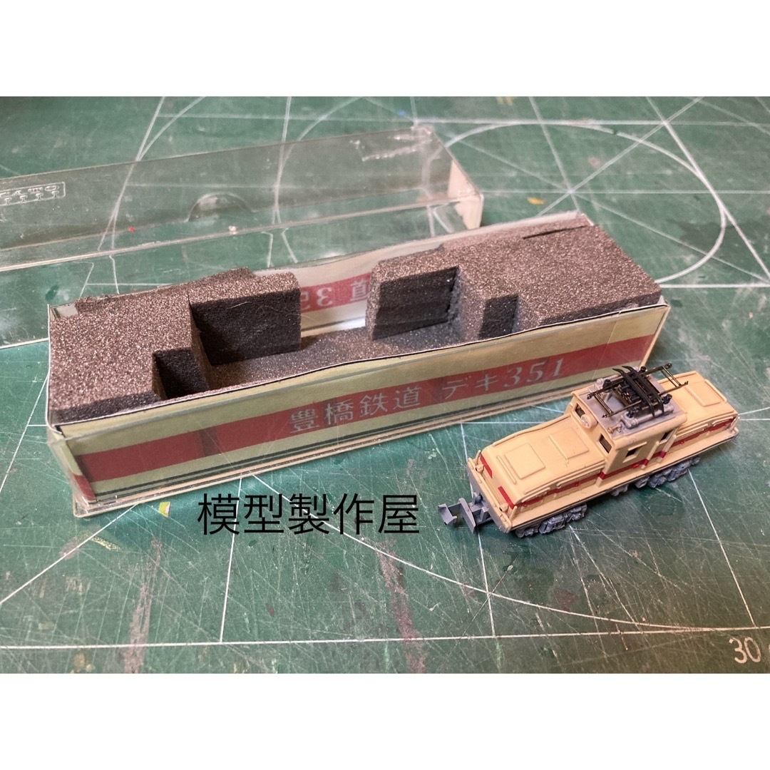 KATO` - 豊橋鉄道デキ351 タイプ Nゲージ 動力KATO製Bトレ用使用 他